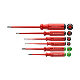 PB 5543 SL Classic VDE slim screwdriver set, fully insulated up to 1000 VAC/1500 VDC according to IEC/EN 60900 - Big-tools Industrial Supply Tools for Metal Cutting